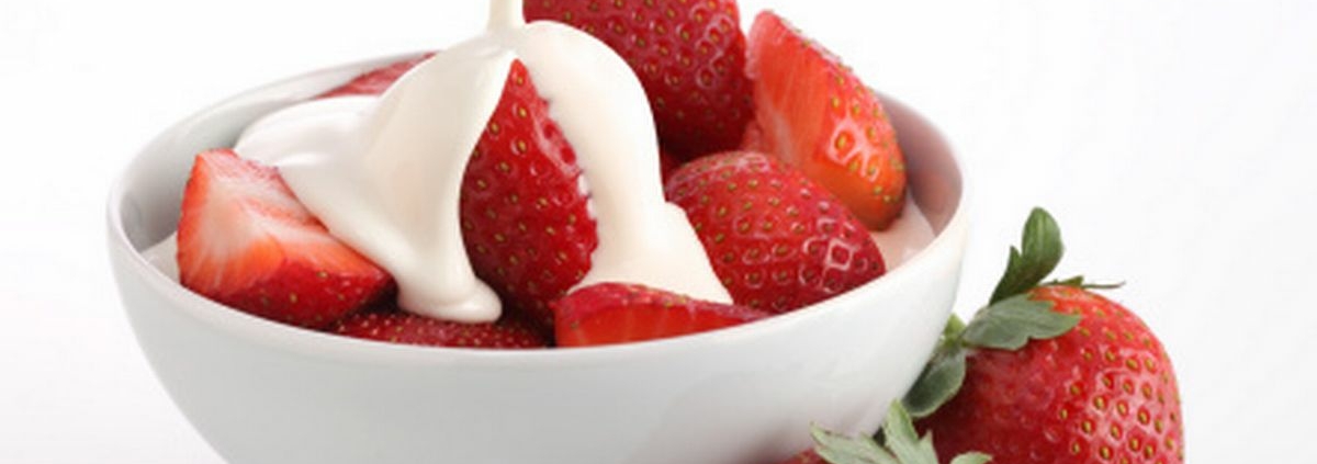 strawberries and cream